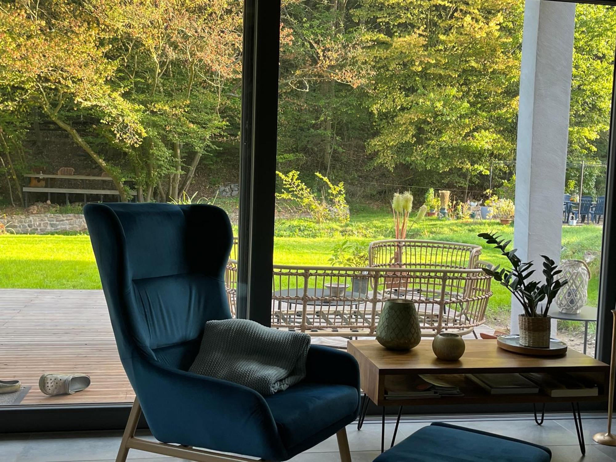 Ferienhaus Waldbaden Im Nationalpark Eifel- Am Bach Шляйден Экстерьер фото